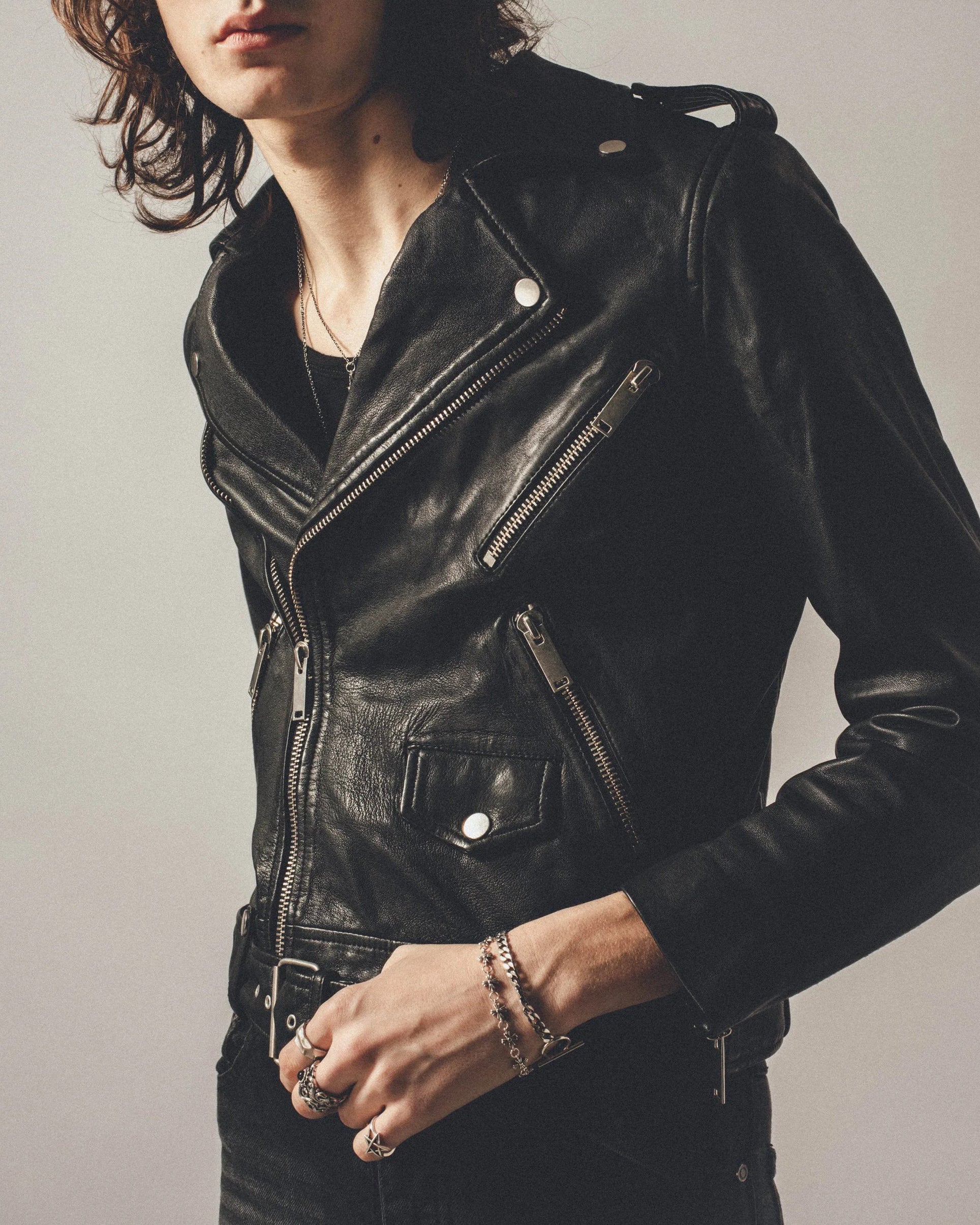 RIDER'S LEATHER JACKET - Image 7