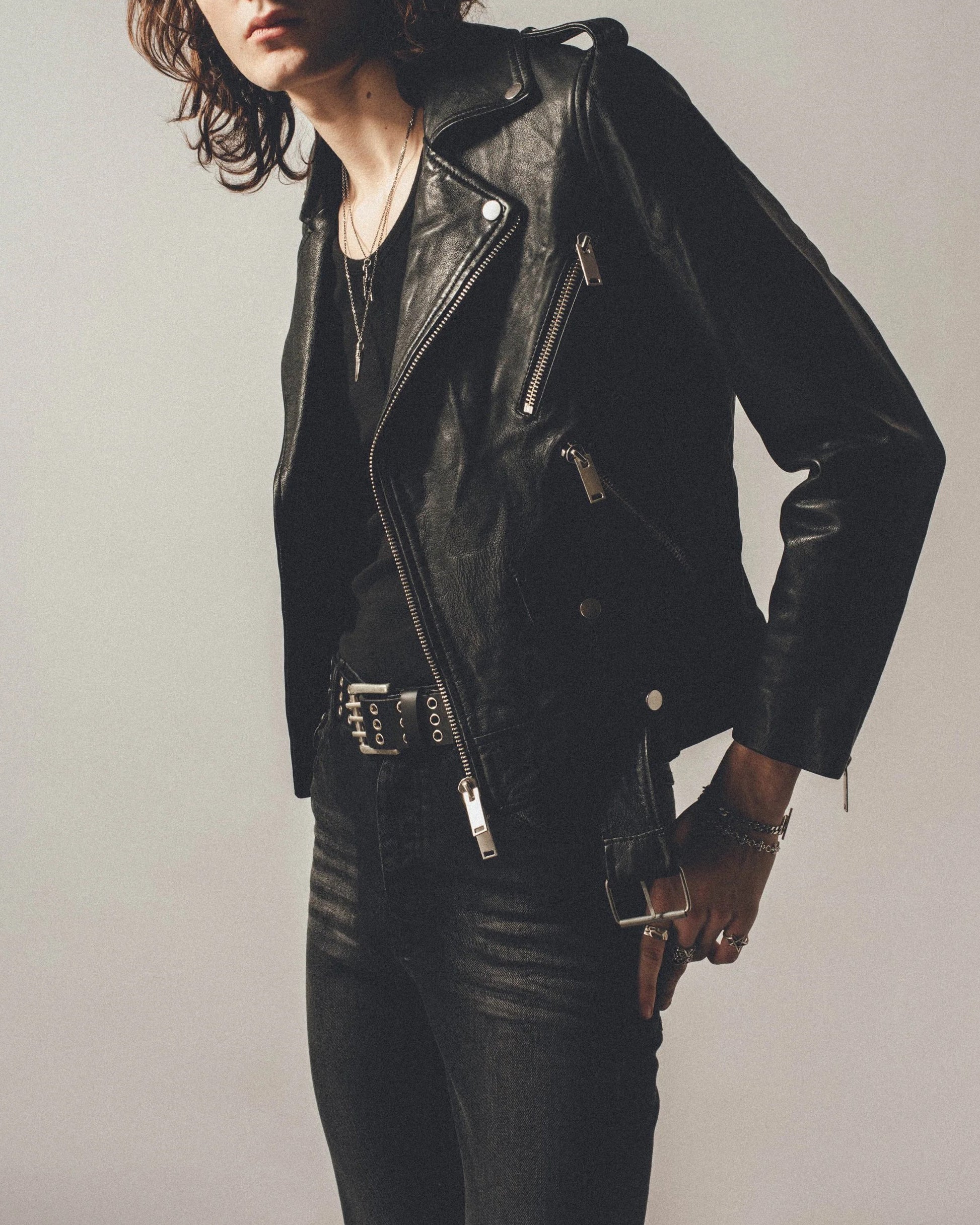 RIDER'S LEATHER JACKET - Image 9